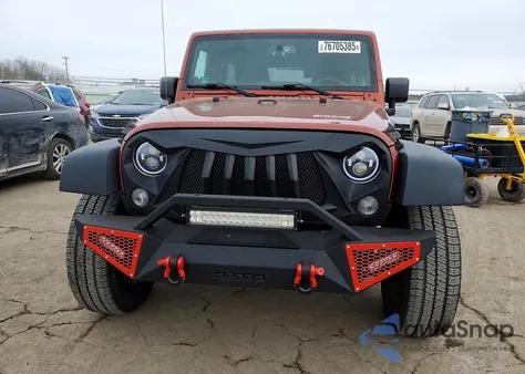 2014 Jeep Wrangler Unlimited Sport z USA, uszkodzony, nr VIN 1C4BJWDG7EL180518